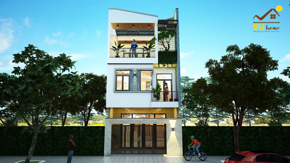 Nhà phố Mr. Lân - 03 tầng